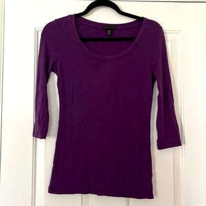 Medium 3/4 sleeve fitted shirt